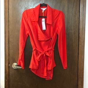 BCBGeneration Red/Orange Blazer